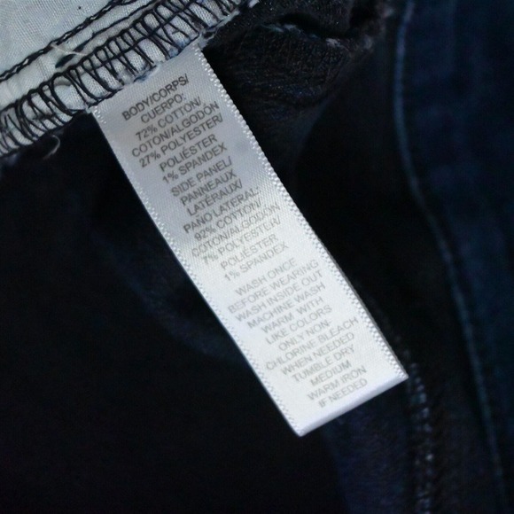 LOFT 30 / 10 Modern Skinny Dark‎ Rinse Stretch Denim Womens Jeans - Picture 4 of 7